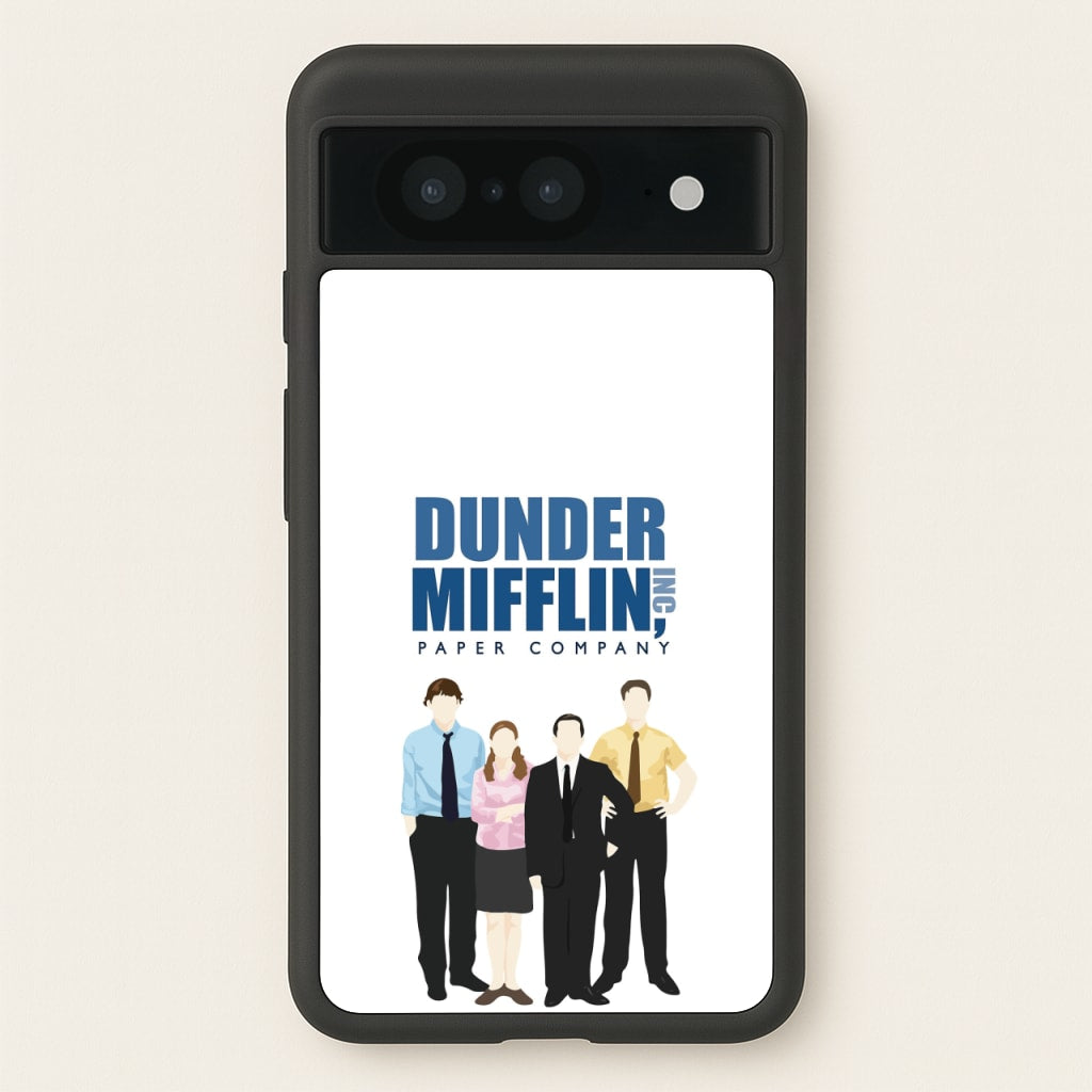Office Cartoon - Dunder Mifflin - The Office Phone Case for Google Pixel 8