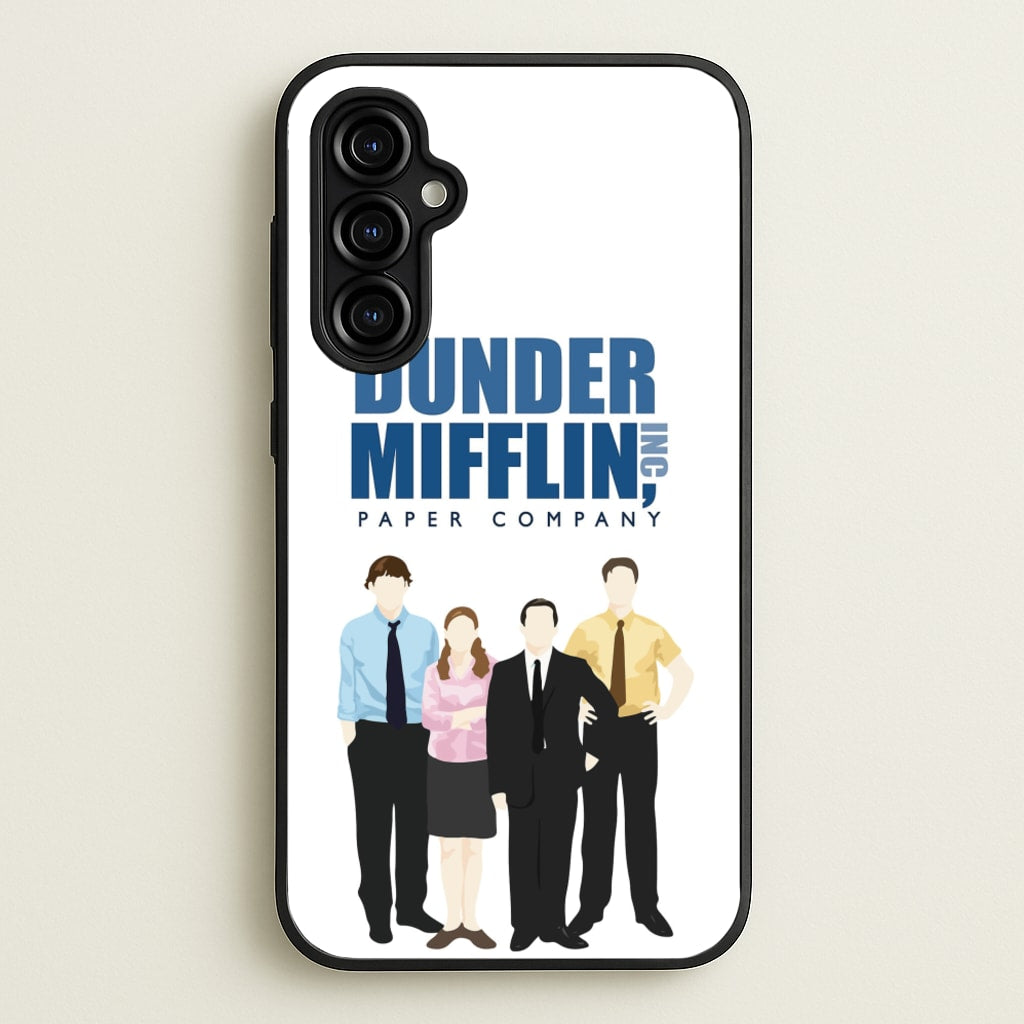 Office Cartoon - Dunder Mifflin - The Office Phone Case for Galaxy A54