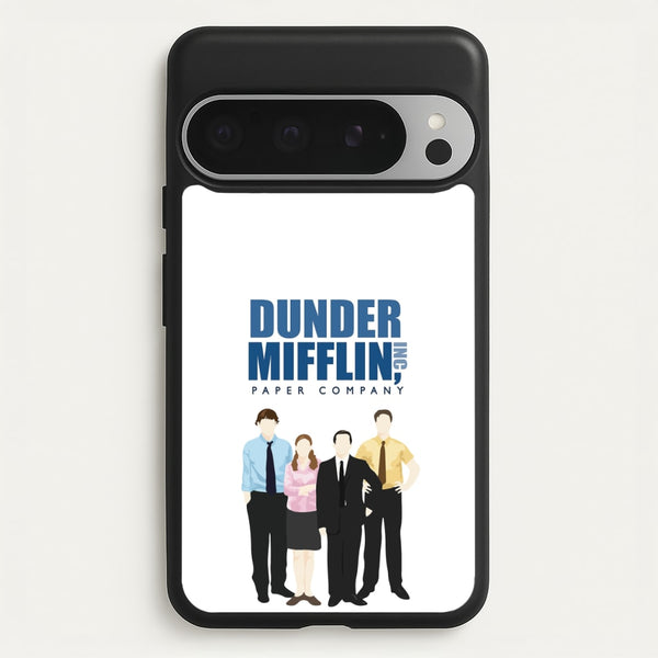 Office Cartoon - Dunder Mifflin - The Office Phone Case for Google Pixel 9 Pro XL