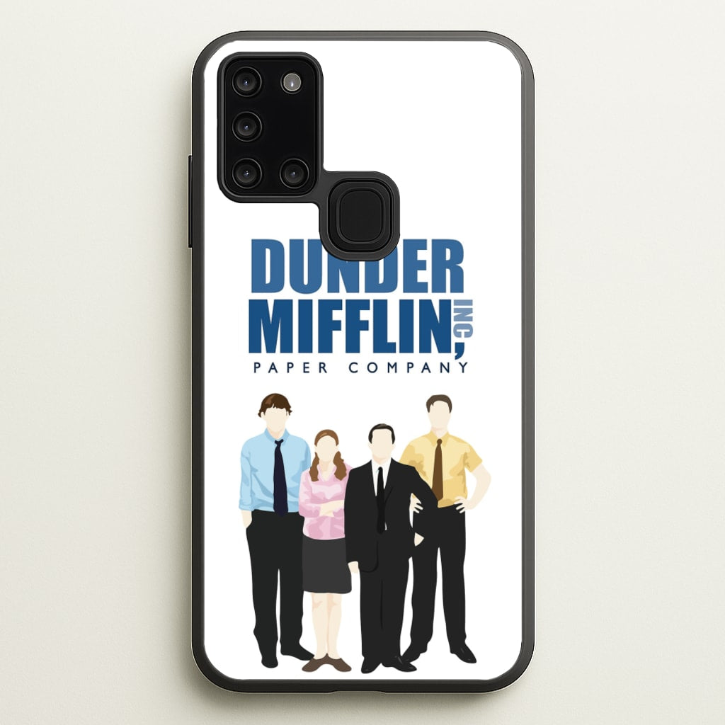 Office Cartoon - Dunder Mifflin - The Office Phone Case for Galaxy A21s