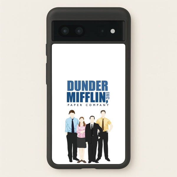 Office Cartoon - Dunder Mifflin - The Office Phone Case for Google Pixel 7