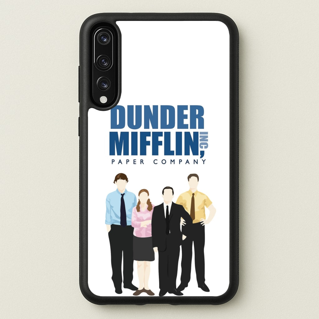 Office Cartoon - Dunder Mifflin - The Office Phone Case for Huawei P20 Pro