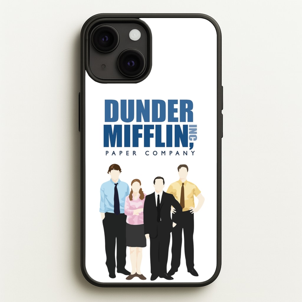 Office Cartoon - Dunder Mifflin - The Office Phone Case for iPhone 13