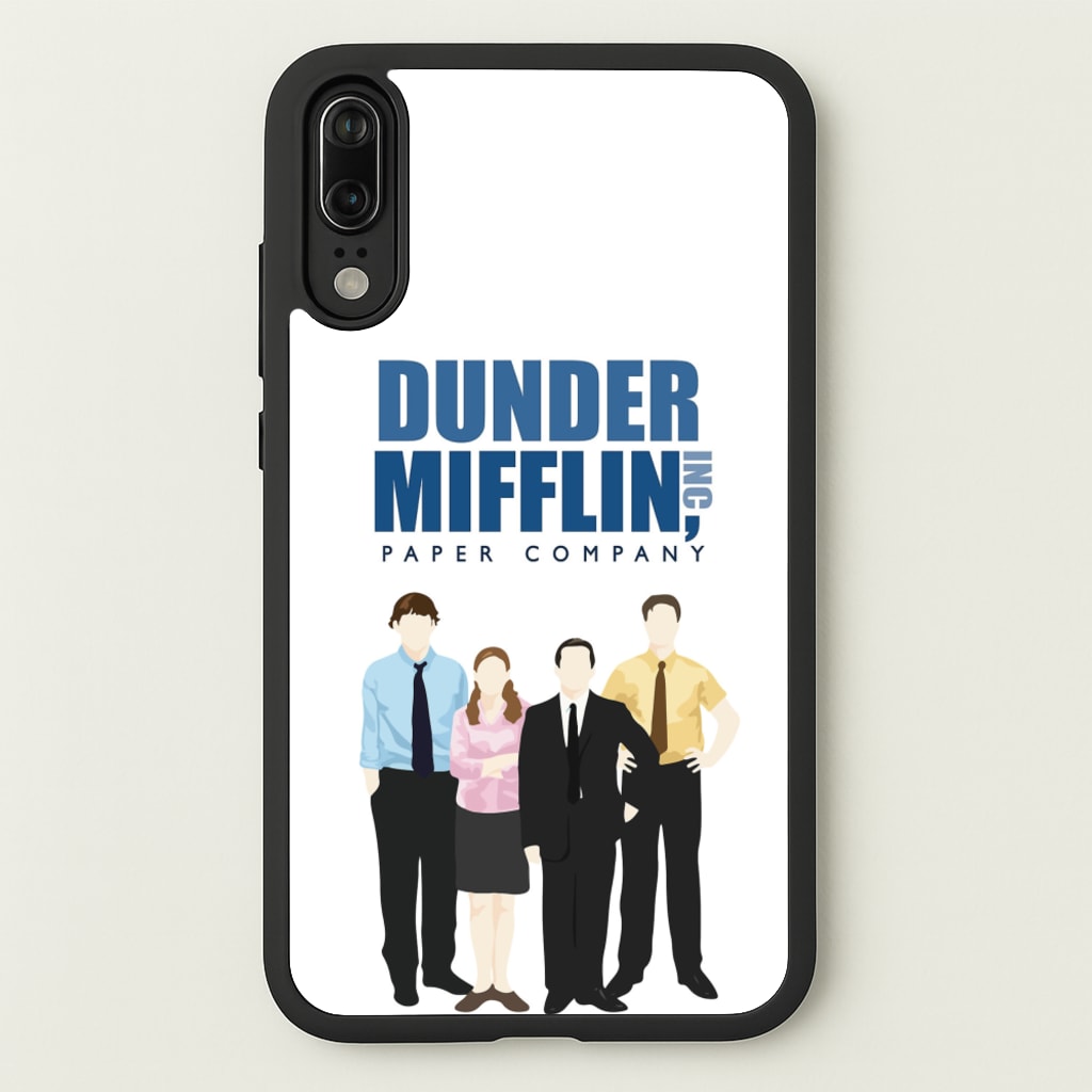 Office Cartoon - Dunder Mifflin - The Office Phone Case for Huawei P20
