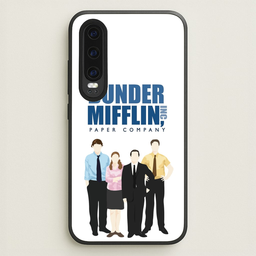 Office Cartoon - Dunder Mifflin - The Office Phone Case for Huawei P30