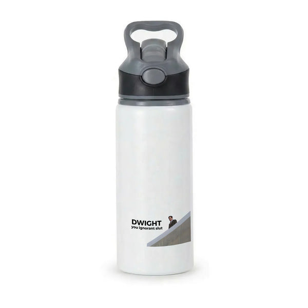 Dwight, You Ignorant Slut Active Water Bottle - Black
