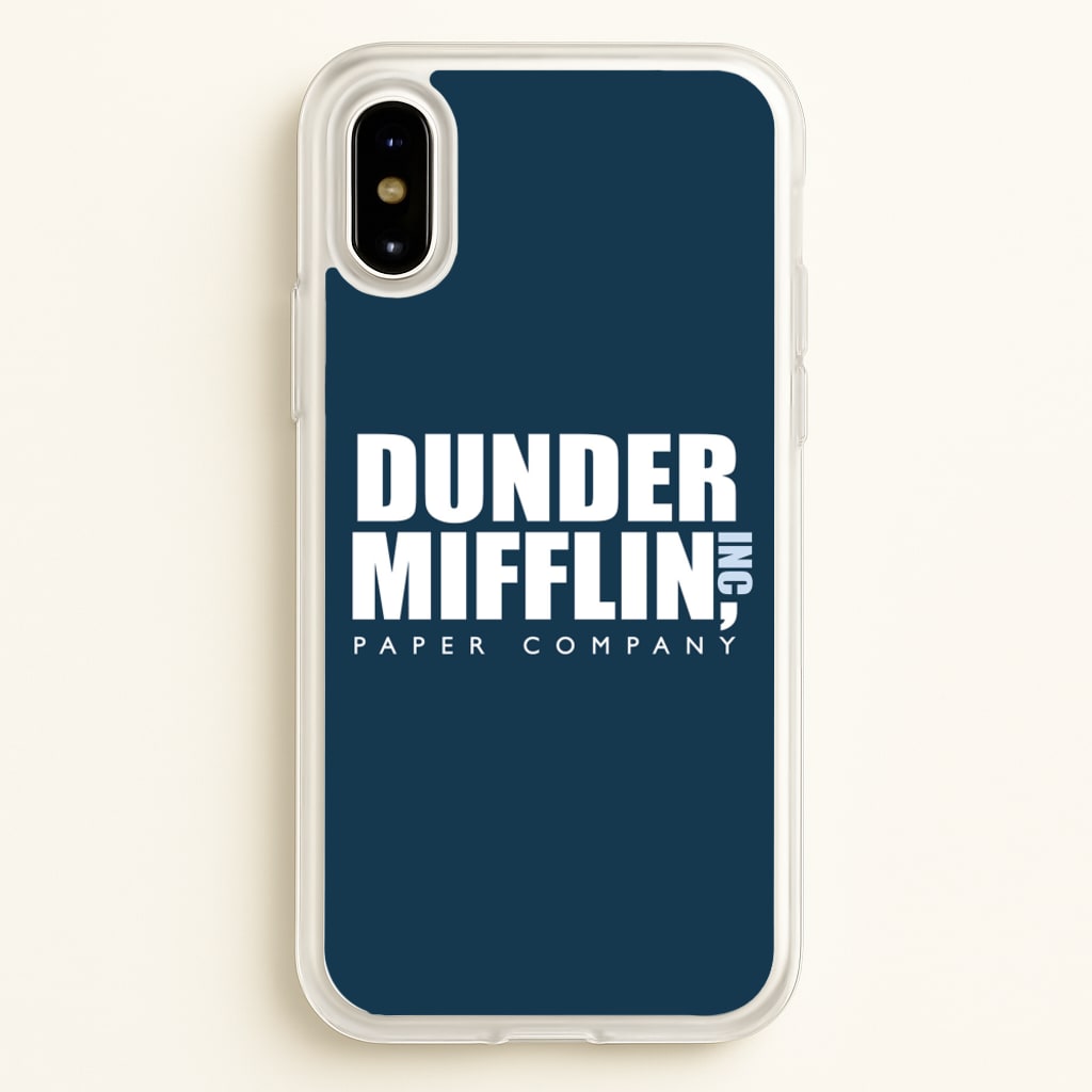 Dunder Logo - The Office Phone Case for iPhone X / XS