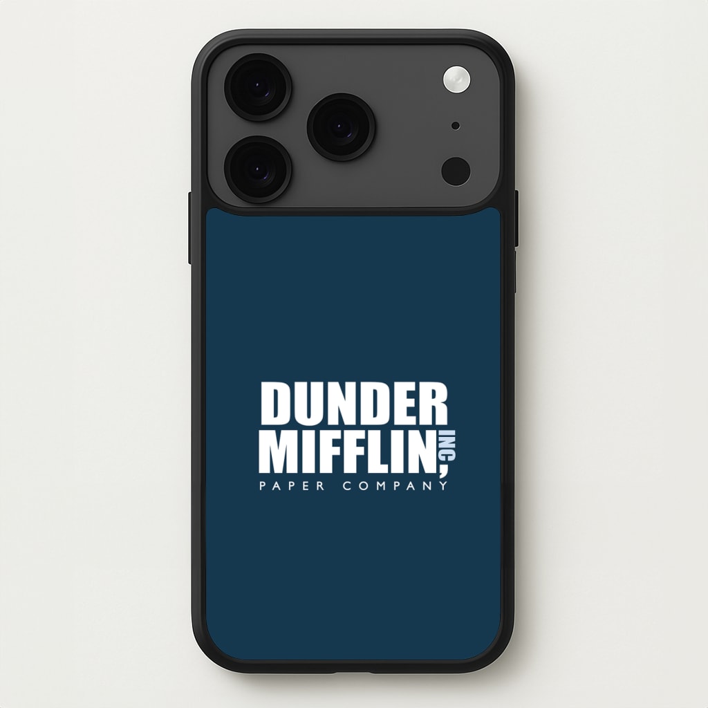 Dunder Logo Phone Case for iPhone 17 Pro Max