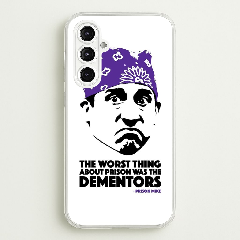 Prison Mike vs The Dementors - The Office Phone Case for Galaxy A16