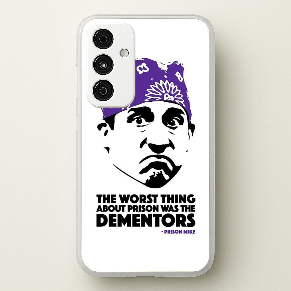 Prison Mike vs The Dementors - The Office Phone Case for Galaxy A15