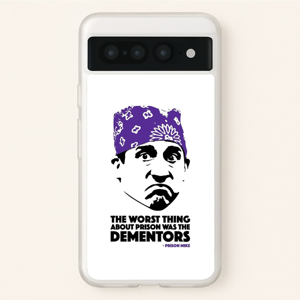 Prison Mike vs The Dementors - The Office Phone Case for Google Pixel 7 Pro