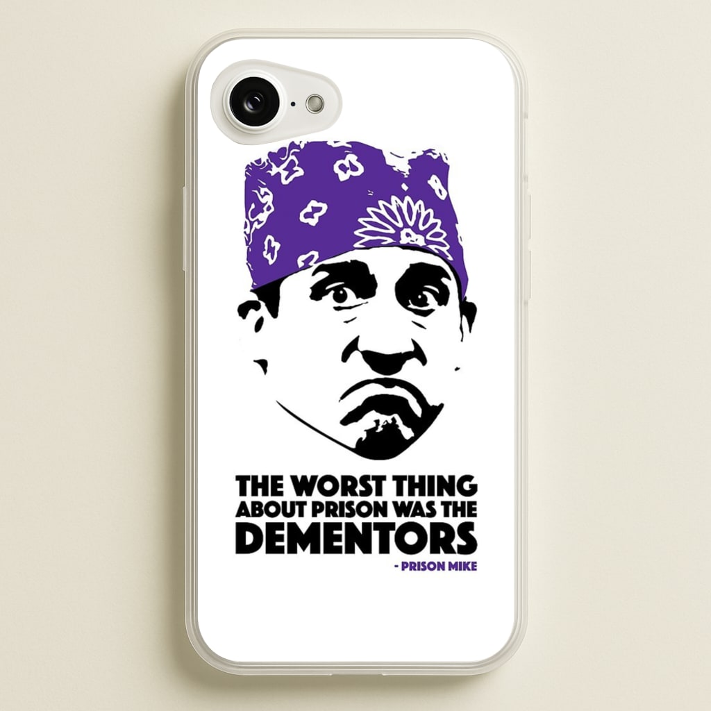 Prison Mike vs The Dementors - The Office Phone Case for iPhone 16e