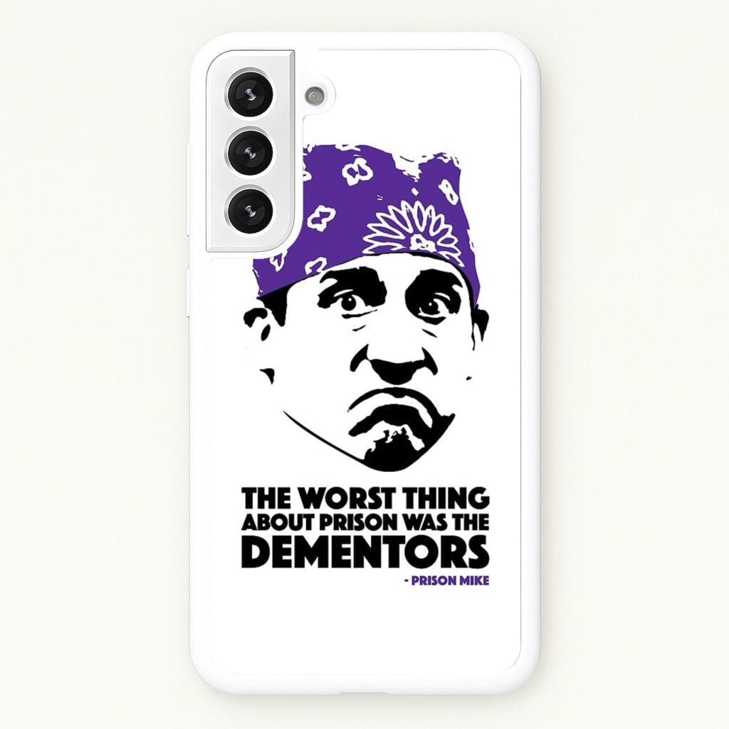 Prison Mike vs The Dementors - The Office Phone Case for Galaxy S22 Plus