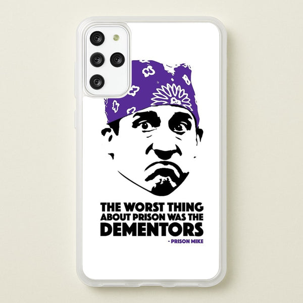 Prison Mike vs The Dementors - The Office Phone Case for Galaxy S20 Plus