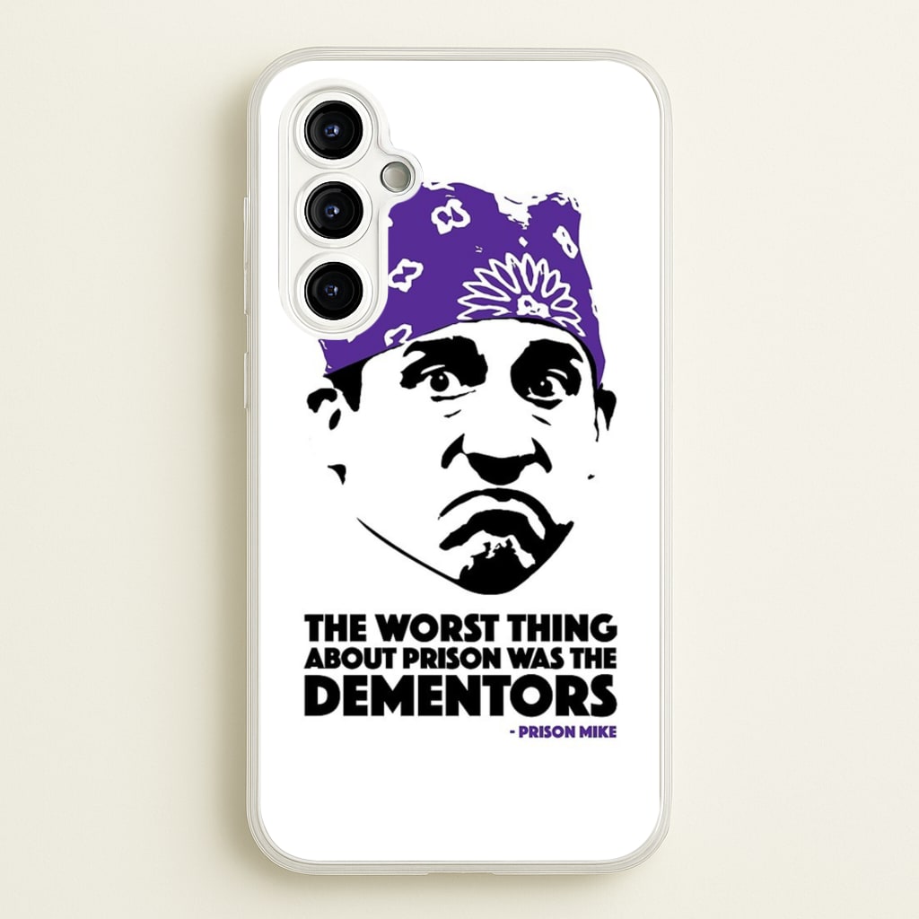 Prison Mike vs The Dementors - The Office Phone Case for Galaxy A54