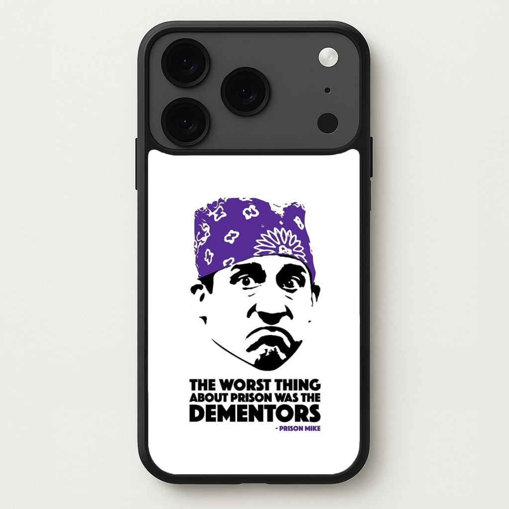 Prison Mike vs The Dementors Phone Case for iPhone 17 Pro Max