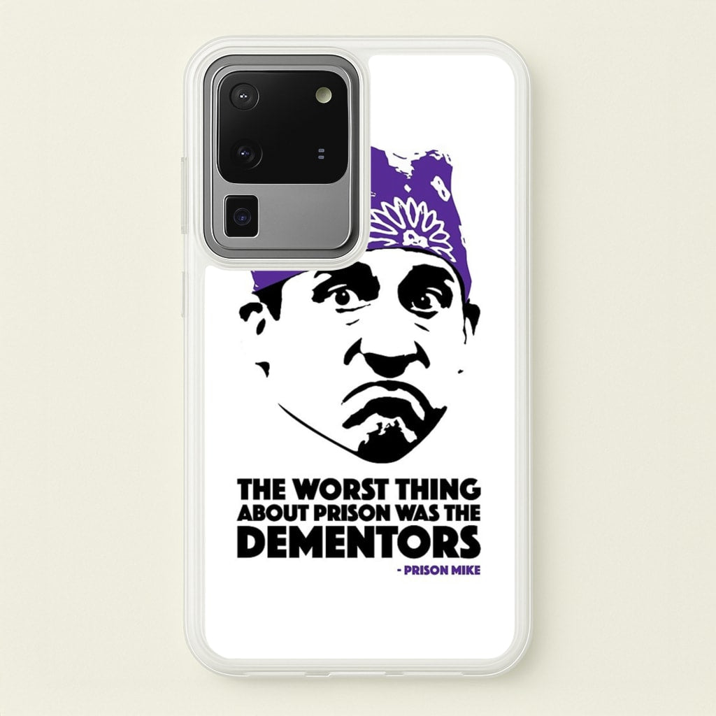 Prison Mike vs The Dementors - The Office Phone Case for Galaxy S20 Ultra