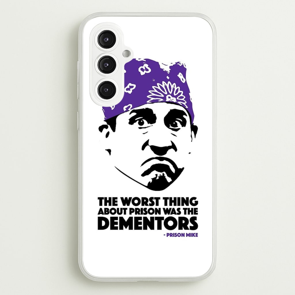 Prison Mike vs The Dementors - The Office Phone Case for Galaxy S23FE
