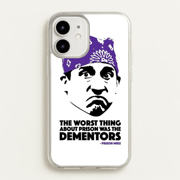 Prison Mike vs The Dementors - The Office Phone Case for iPhone 12 Mini