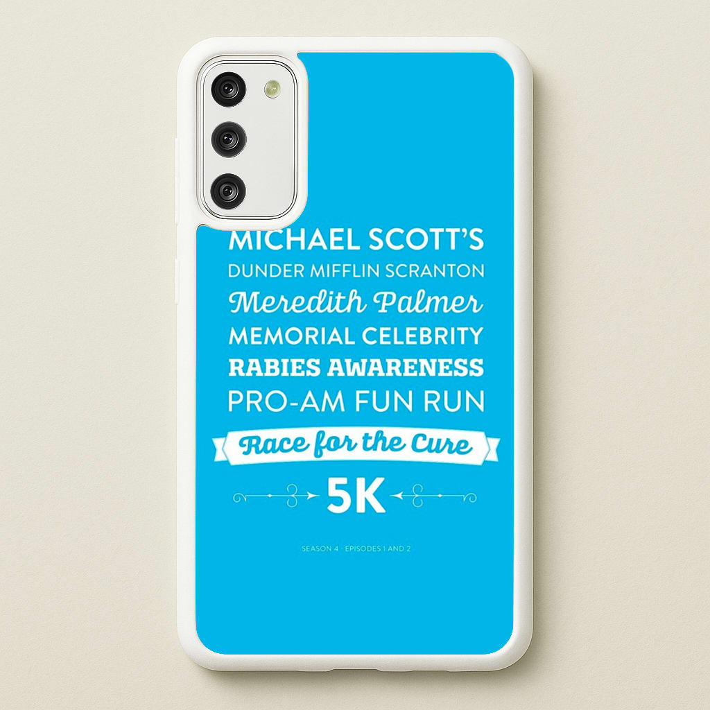 Rabies Awareness Fun Run - The Office Phone Case for Galaxy A41