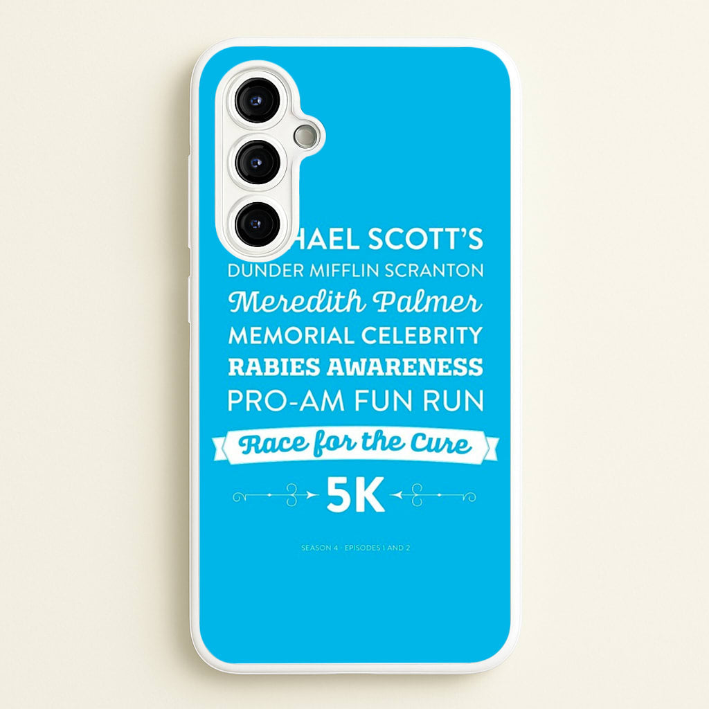 Rabies Awareness Fun Run - The Office Phone Case for Galaxy A54