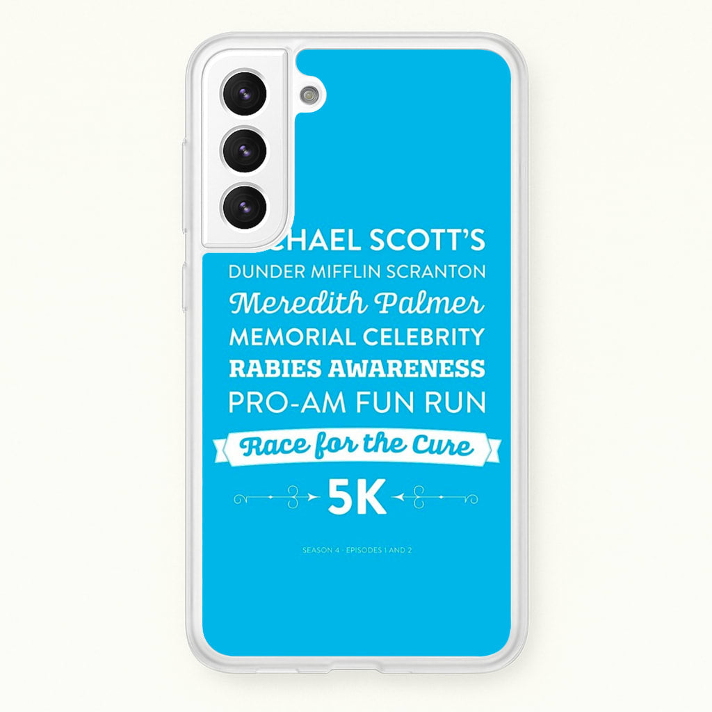 Rabies Awareness Fun Run - The Office Phone Case for Galaxy S22 Plus