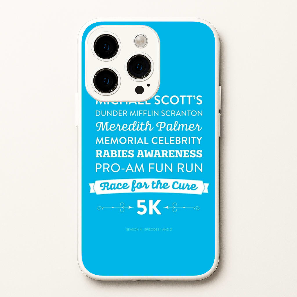 Rabies Awareness Fun Run - The Office Phone Case for iPhone 15 Pro Max