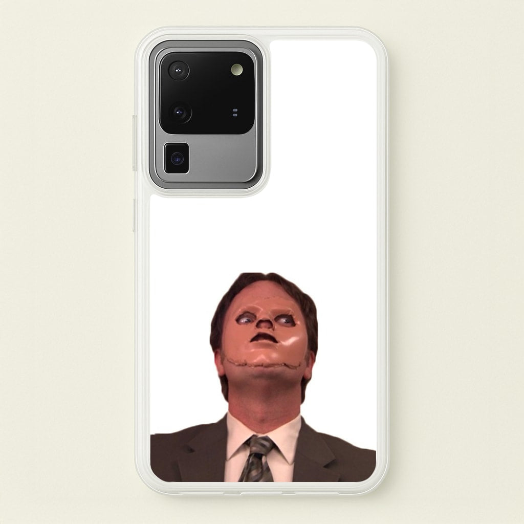 Dwight And The Dummy - The Office Phone Case for Galaxy S20 Ultra
