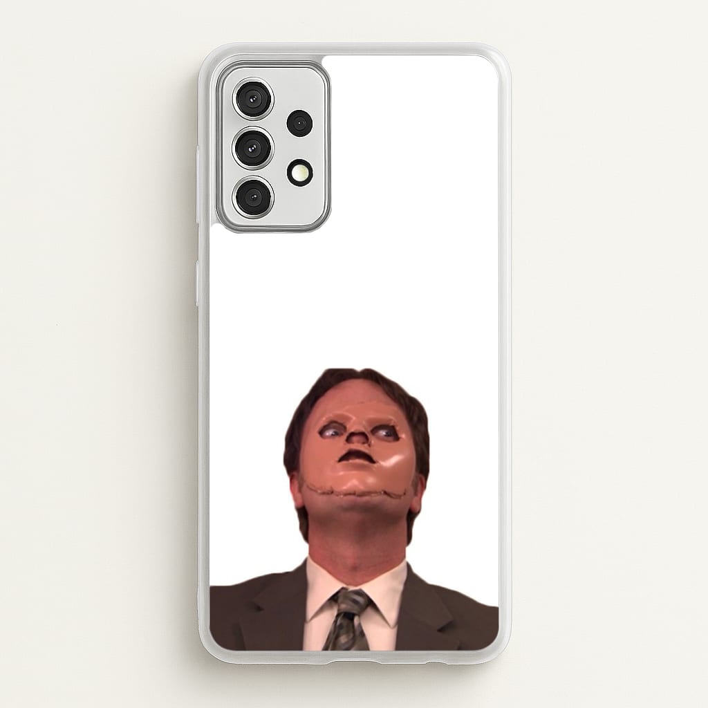 Dwight And The Dummy - The Office Phone Case for Galaxy A52 / A52s
