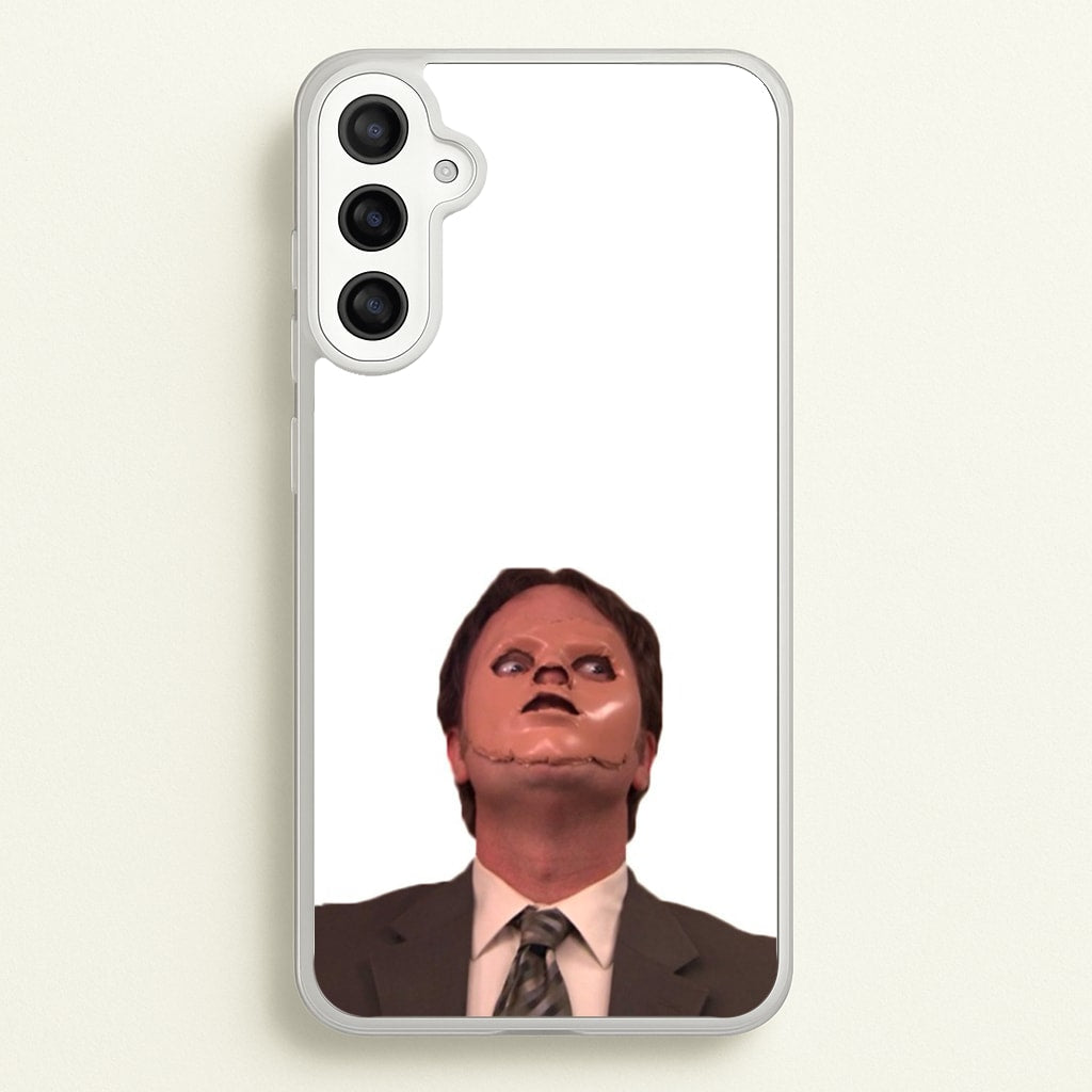 Dwight And The Dummy - The Office Phone Case for Galaxy A34