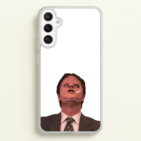 Dwight And The Dummy - The Office Phone Case for Galaxy A34