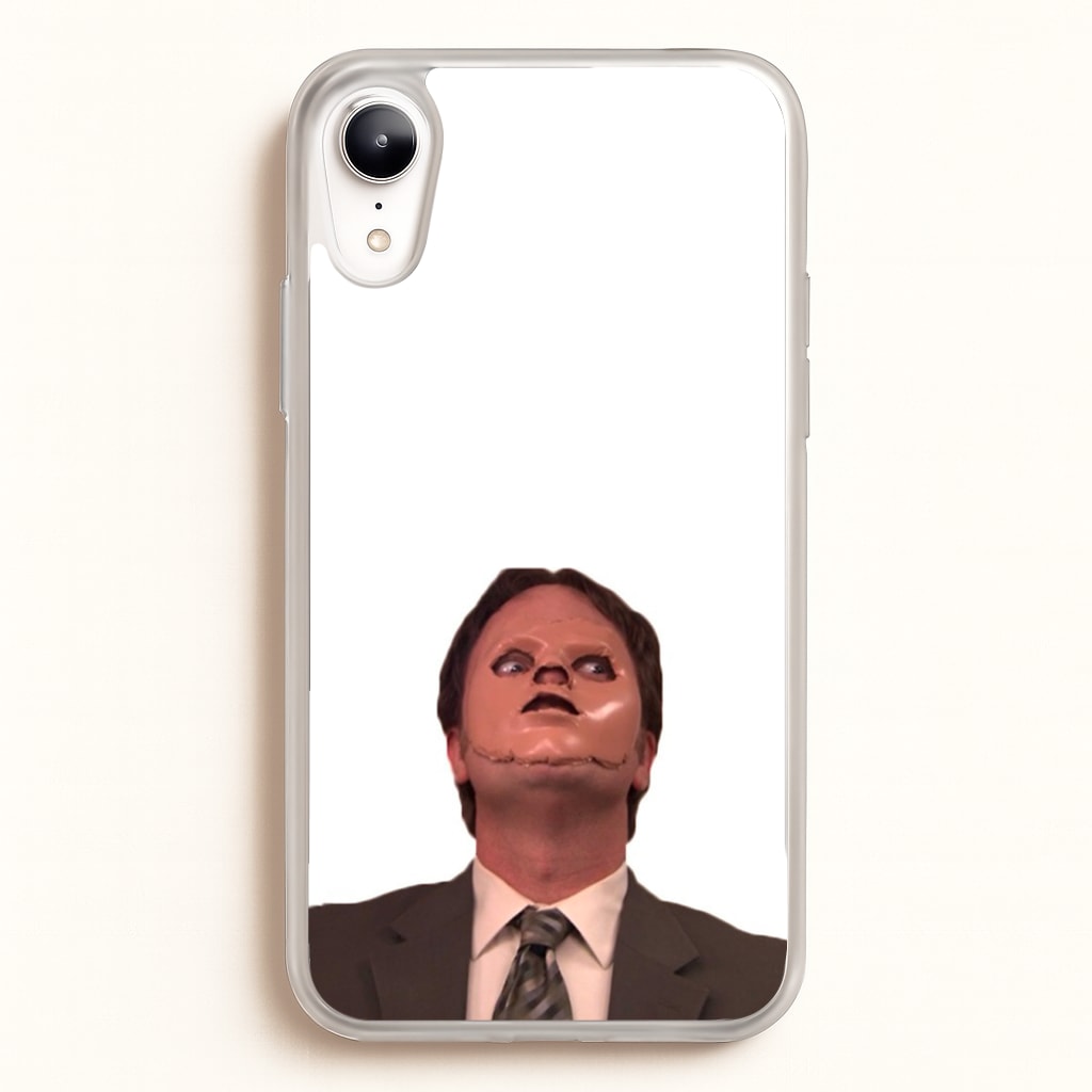 Dwight And The Dummy - The Office Phone Case for iPhone XR