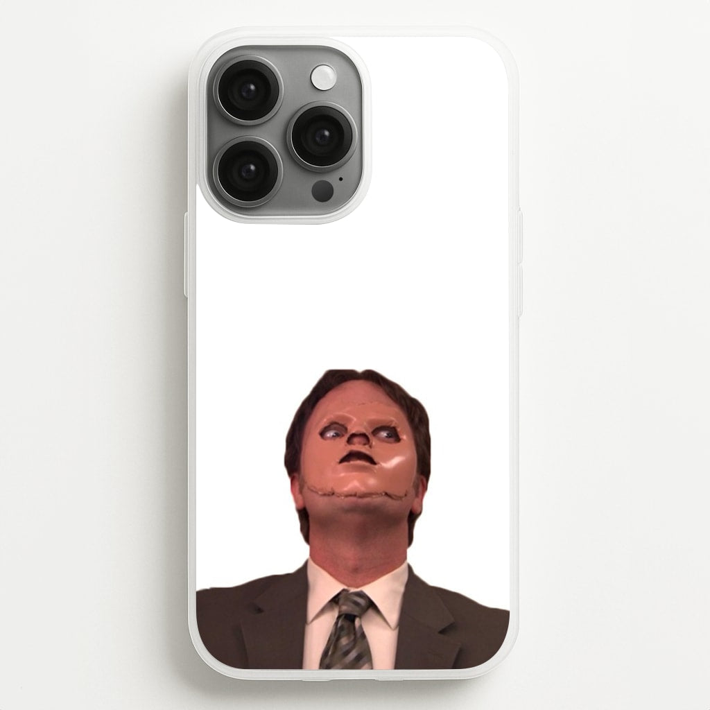 Dwight And The Dummy - The Office Phone Case for iPhone 13 Pro Max