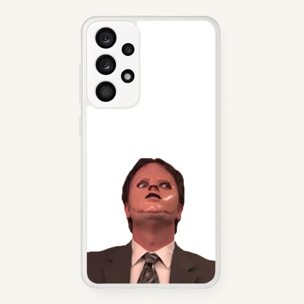 Dwight And The Dummy - The Office Phone Case for Galaxy A53