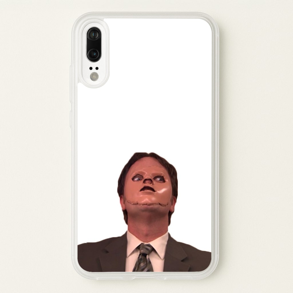 Dwight And The Dummy - The Office Phone Case for Huawei P20