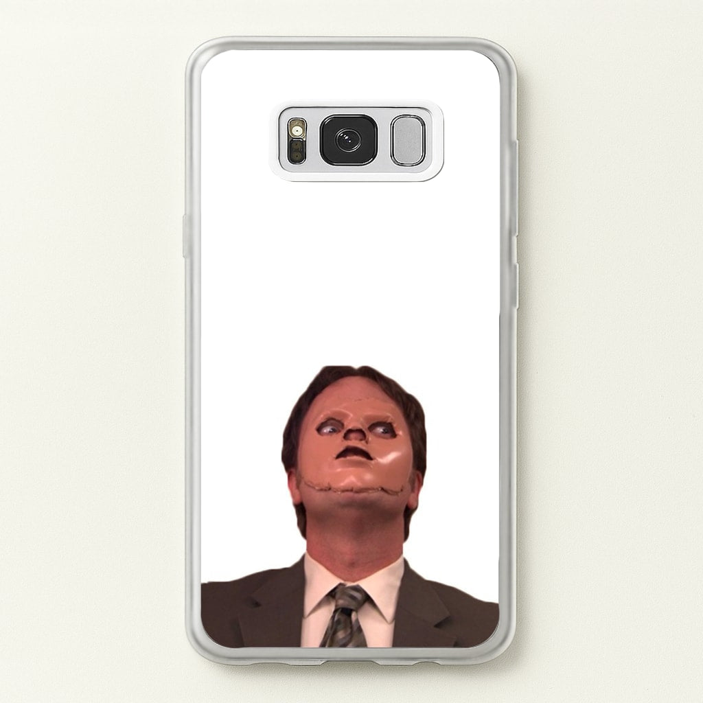 Dwight And The Dummy - The Office Phone Case for Galaxy S8