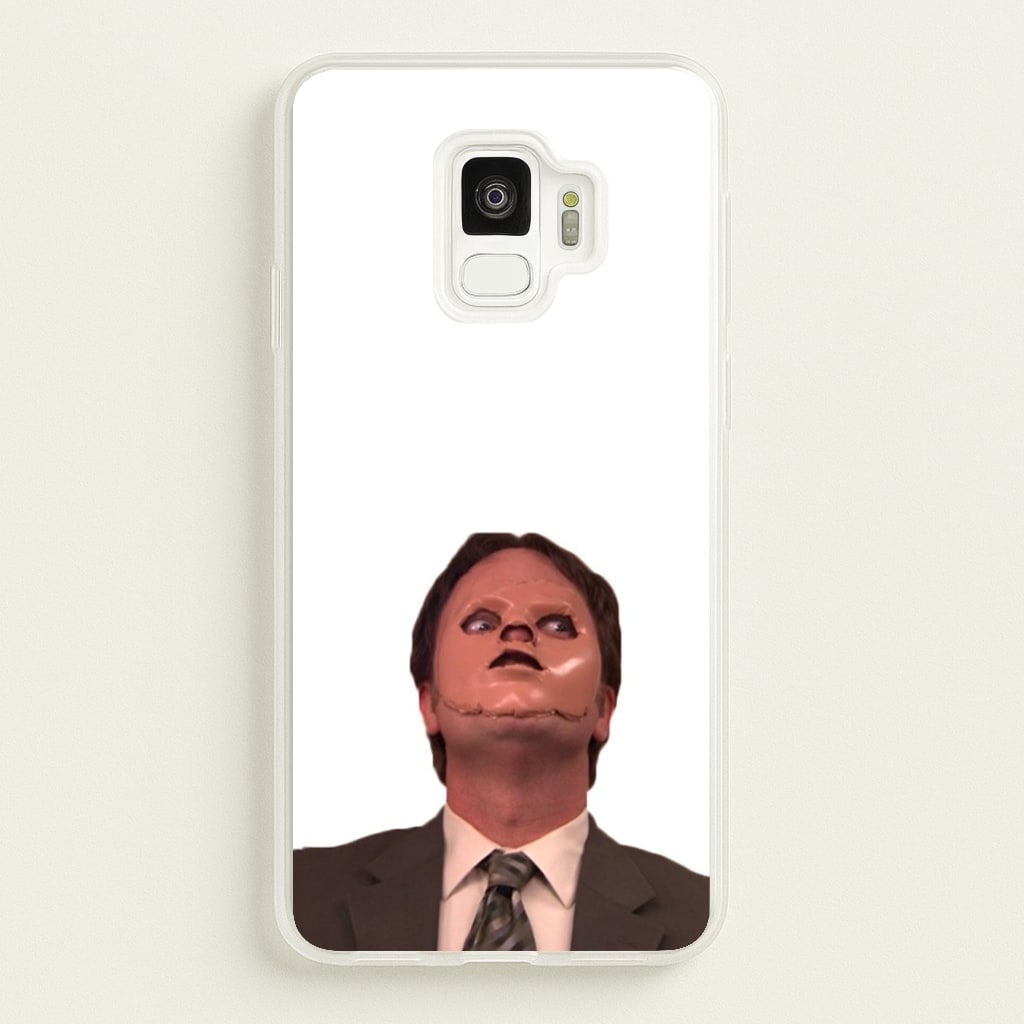 Dwight And The Dummy - The Office Phone Case for Galaxy S9