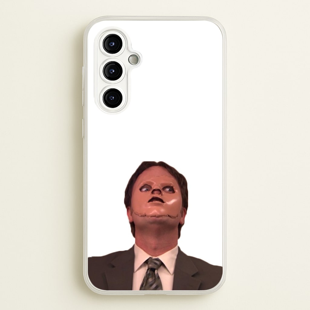 Dwight And The Dummy - The Office Phone Case for Galaxy A54