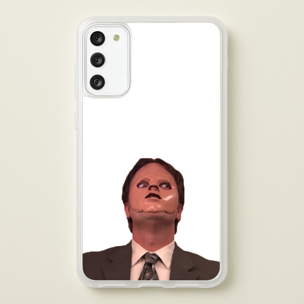 Dwight And The Dummy - The Office Phone Case for Galaxy S20FE