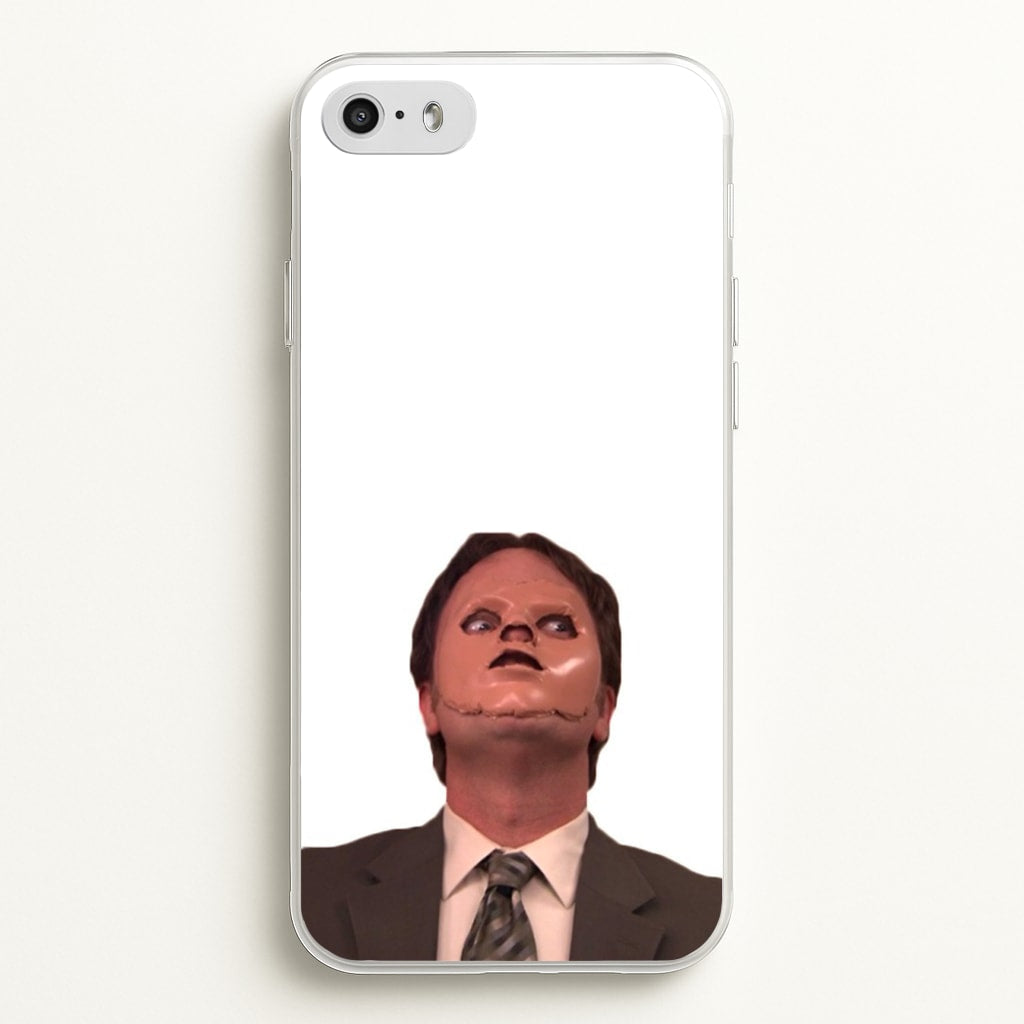 Dwight And The Dummy - The Office Phone Case for iPhone 5 / 5s / SE 2016