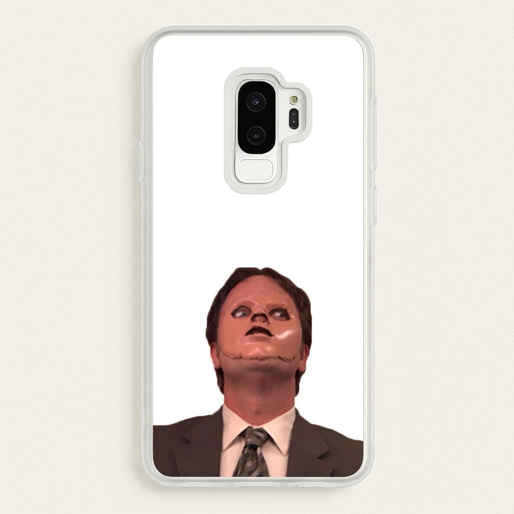 Dwight And The Dummy - The Office Phone Case for Galaxy S9 Plus