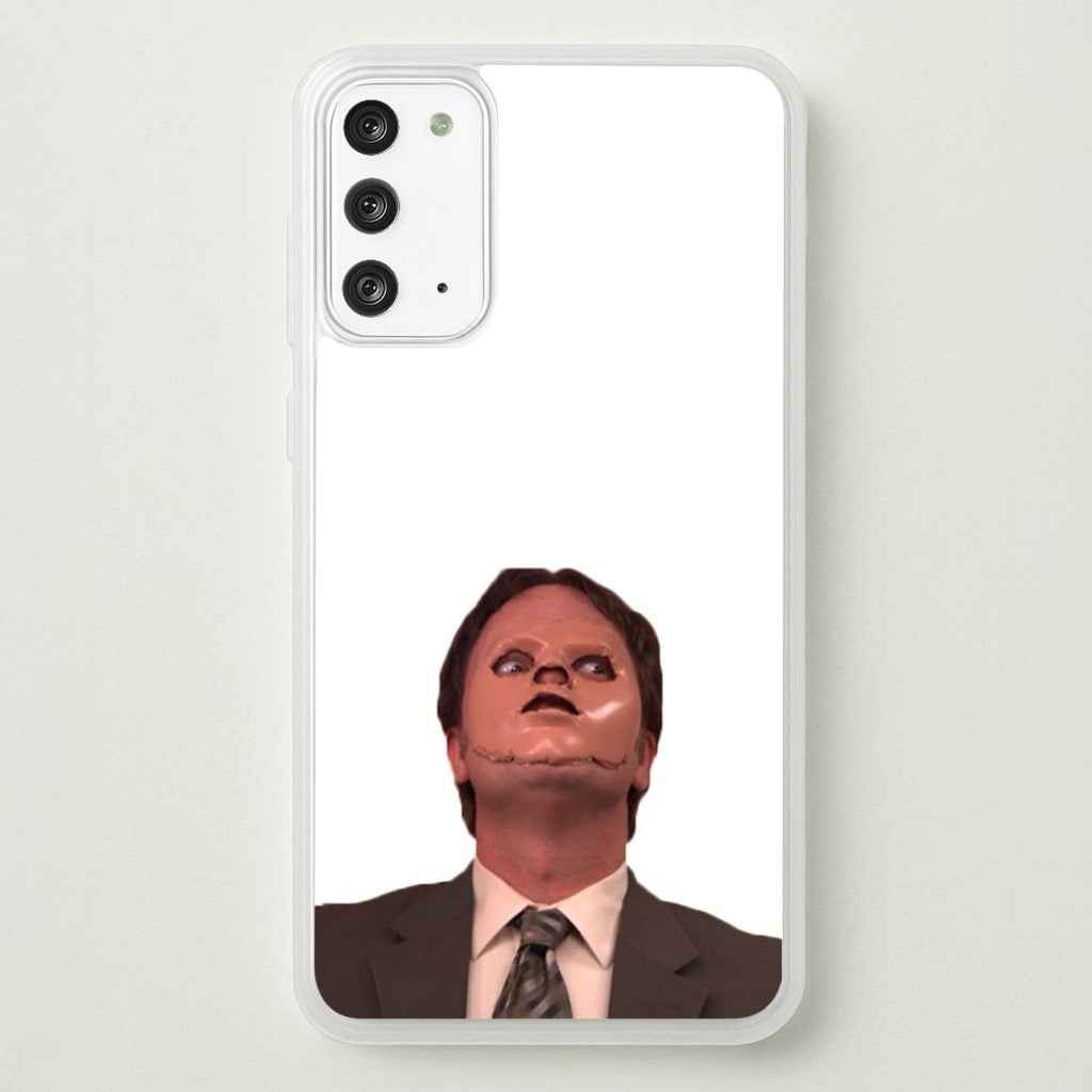 Dwight And The Dummy - The Office Phone Case for Galaxy Note 20