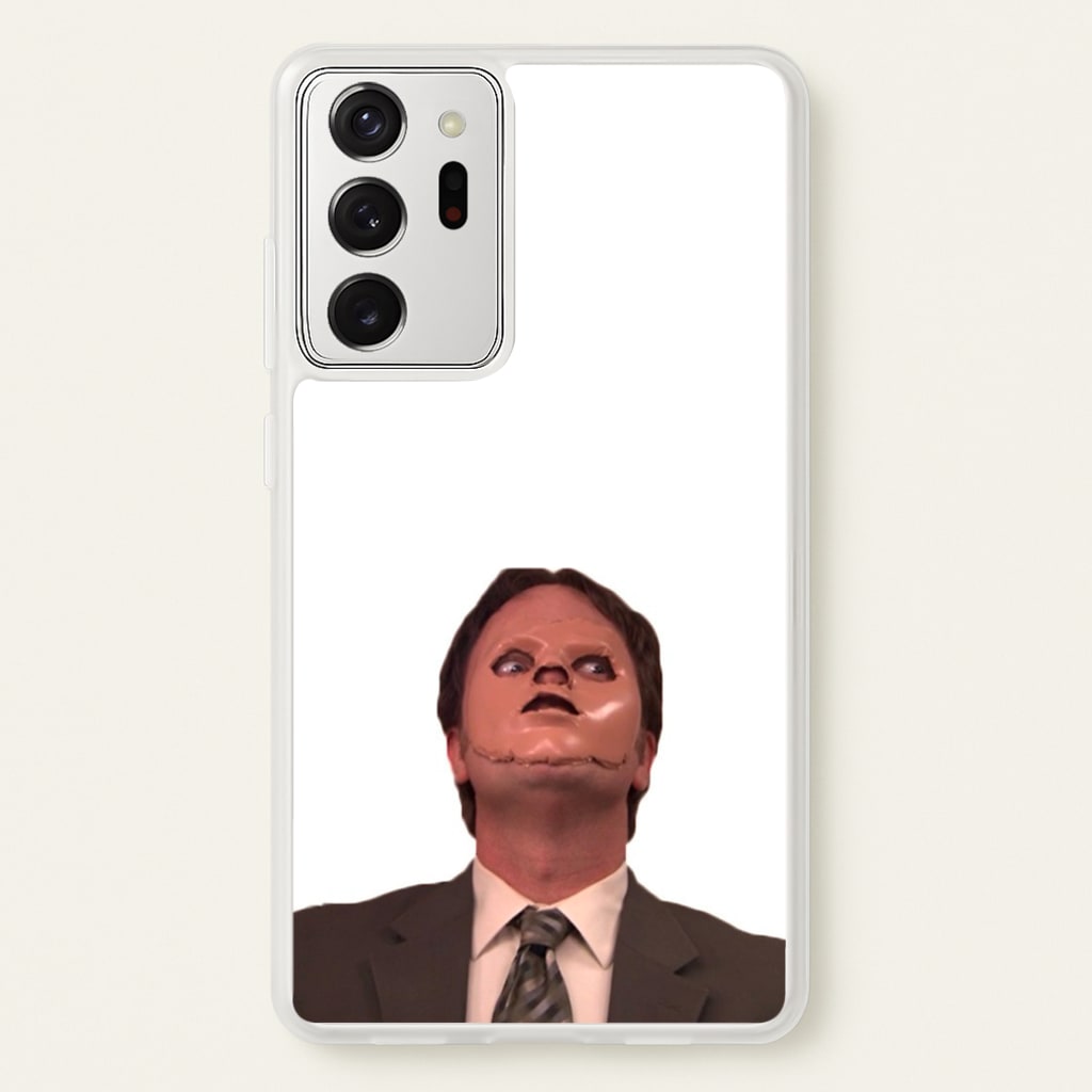 Dwight And The Dummy - The Office Phone Case for Galaxy Note 20 Ultra