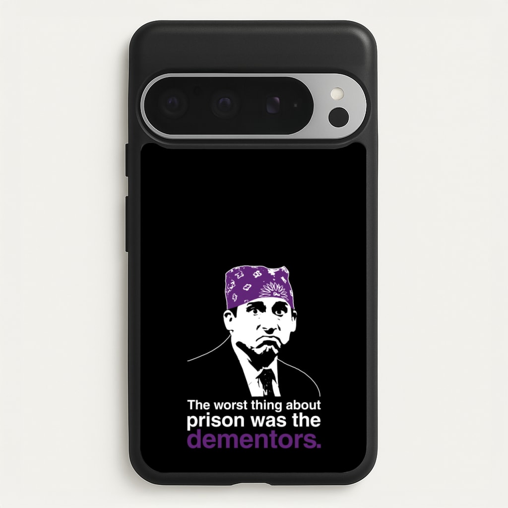 The Worst Thing About Prison Was The Dementors - The Office Phone Case for Google Pixel 9 Pro XL