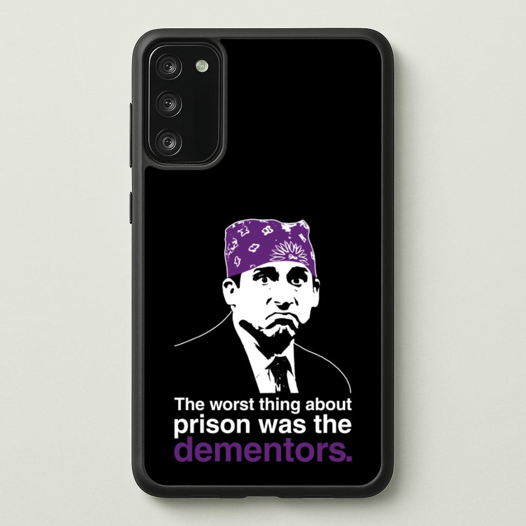 The Worst Thing About Prison Was The Dementors - The Office Phone Case for Galaxy S20FE