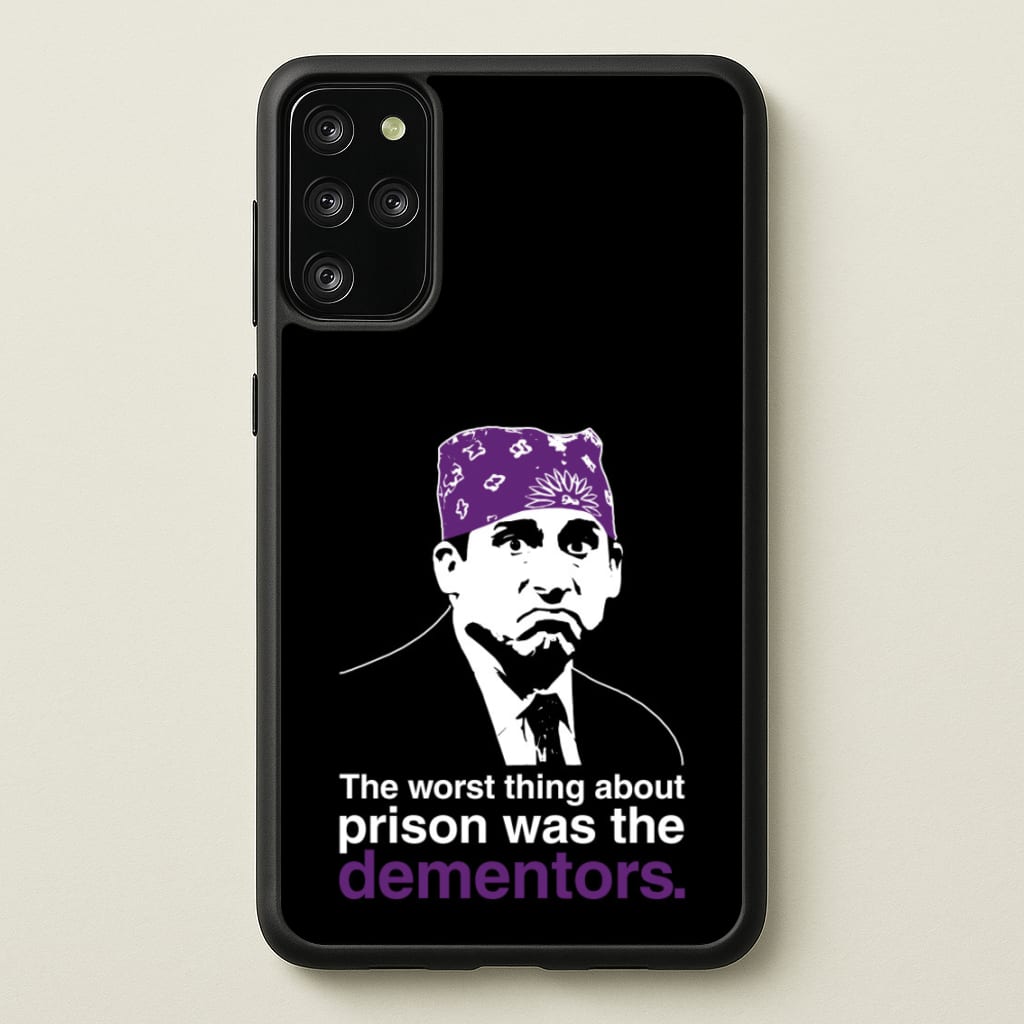 The Worst Thing About Prison Was The Dementors - The Office Phone Case for Galaxy S20 Plus