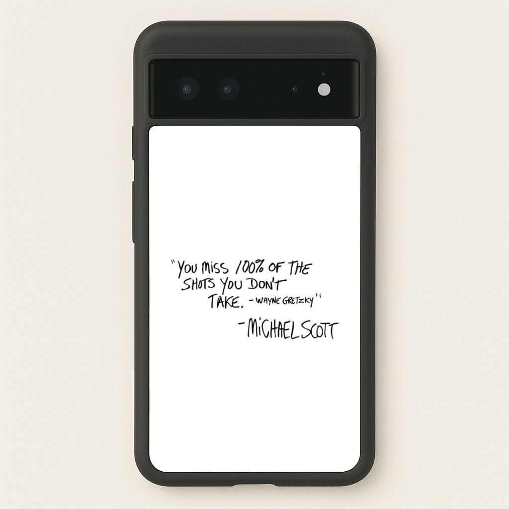 Michael Scott Quote - The Office Phone Case for Google Pixel 6