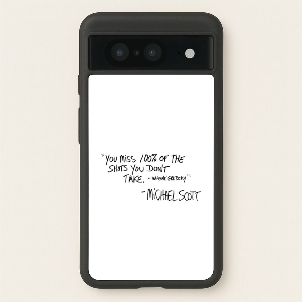 Michael Scott Quote - The Office Phone Case for Google Pixel 8