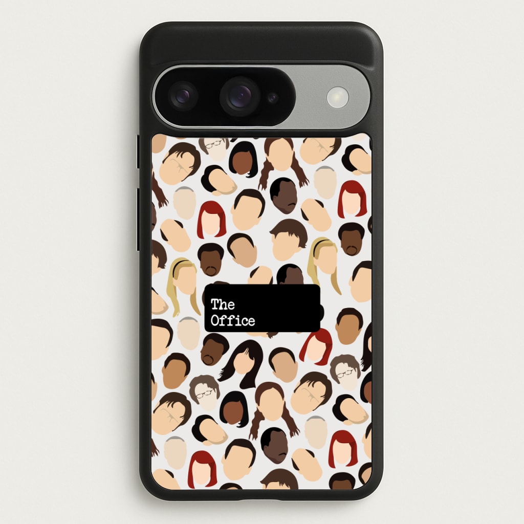 Office Collage Phone Case for Google Pixel 10 / 10 Pro