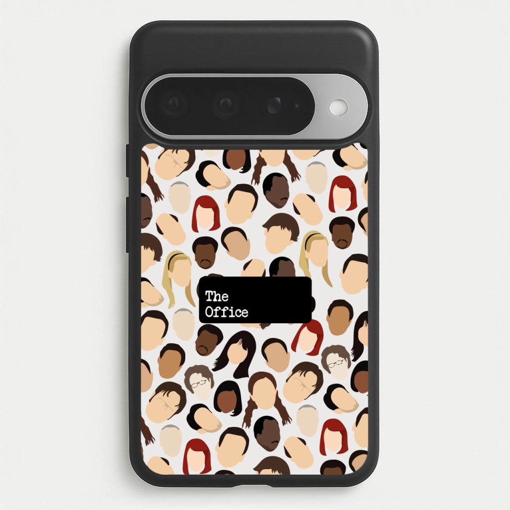Office Collage Phone Case for Google Pixel 10 Pro XL